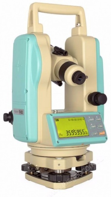 Комплект теодолит RGK T-05 (оптический отвес) штатив рейка - 3 в 1