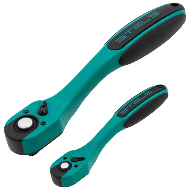 Набор инструментов 1/2", 1/4", CrV 12 гранные головки 94 предмета Stels Набор инструментов 1/2", 1/4", CrV 12 гранные головки 94 предмета Stels