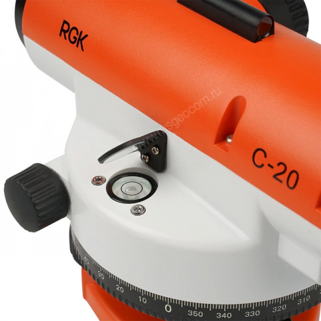 Комплект оптический нивелир RGK C-20 с поверкой + штатив S6-N + рейка AMO S3 Комплект оптический нивелир RGK C-20 с поверкой + штатив S6-N + рейка AMO S3