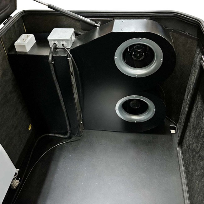 Супертихий зимний кожух для генератора 1400SS RAL 6009 Супертихий зимний кожух для генератора 1400SS RAL 6009