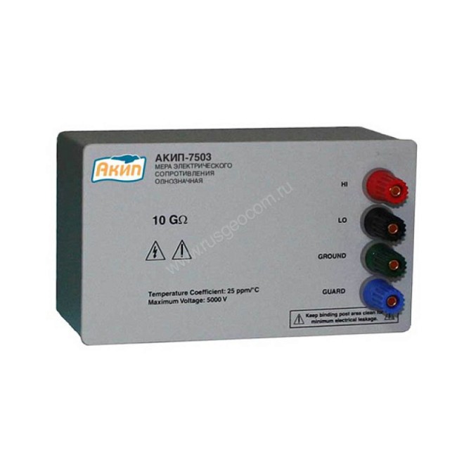 Мера сопротивления АКИП-7503-100Ом Мера сопротивления АКИП-7503-100Ом