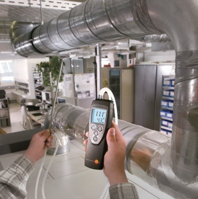 Прибор для измерения давления газа Testo 512 0...200 гПа Прибор для измерения давления газа Testo 512 0...200 гПа