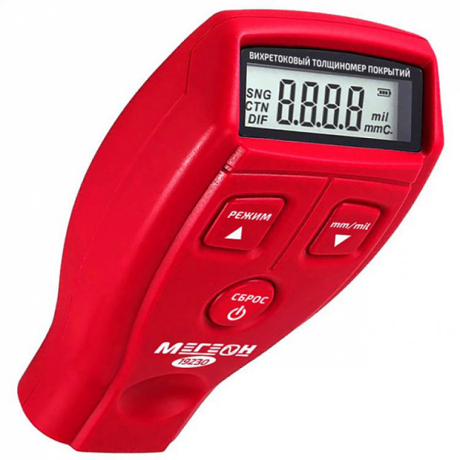 Толщиномер лакокрасочного покрытия автомобиля МЕГЕОН 19230 Толщиномер лакокрасочного покрытия автомобиля МЕГЕОН 19230