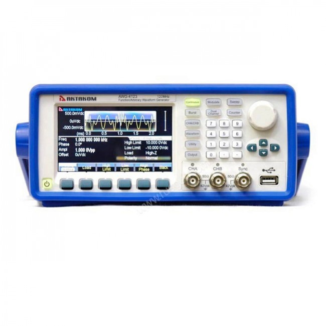 Генератор сигналов специальной формы Актаком AWG-4083 Генератор сигналов специальной формы Актаком AWG-4083
