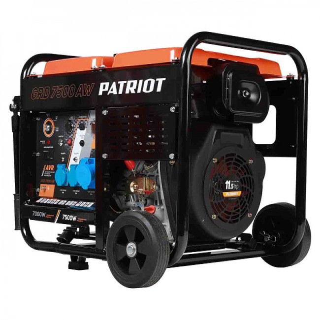 Дизельный генератор Patriot GRD 7500AW Дизельный генератор Patriot GRD 7500AW