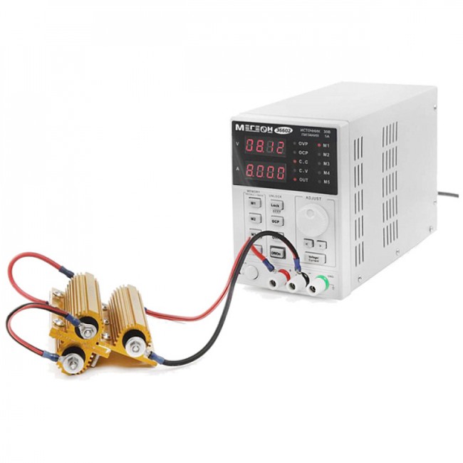 Одноканальный программируемый линейный источник питания МЕГЕОН 36602 Одноканальный программируемый линейный источник питания МЕГЕОН 36602