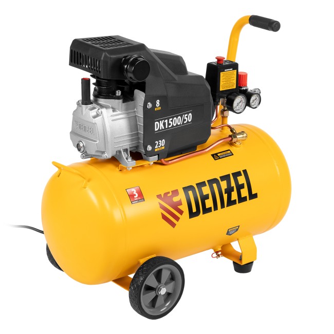 Компрессор воздушный коаксиальный DK1500/50 Х-PRO Denzel