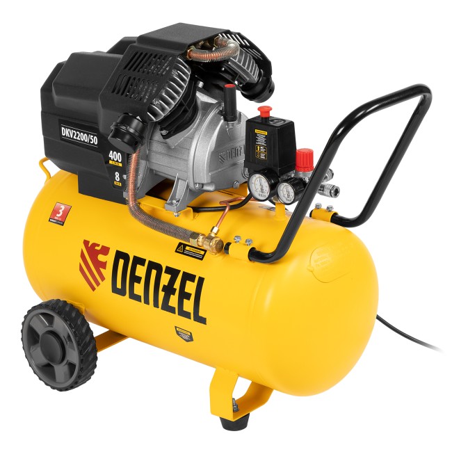 Компрессор воздушный коаксиальный DKV2200/50 Х-PRO Denzel