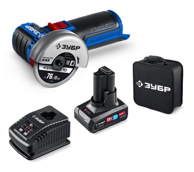 УШМ бесщеточная Профессионал AB-76-41 ЗУБР 12 В, D76 мм, 1 АКБ тип Т7 (4 А·ч) УШМ бесщеточная Профессионал AB-76-41 ЗУБР 12 В, D76 мм, 1 АКБ тип Т7 (4 А·ч)