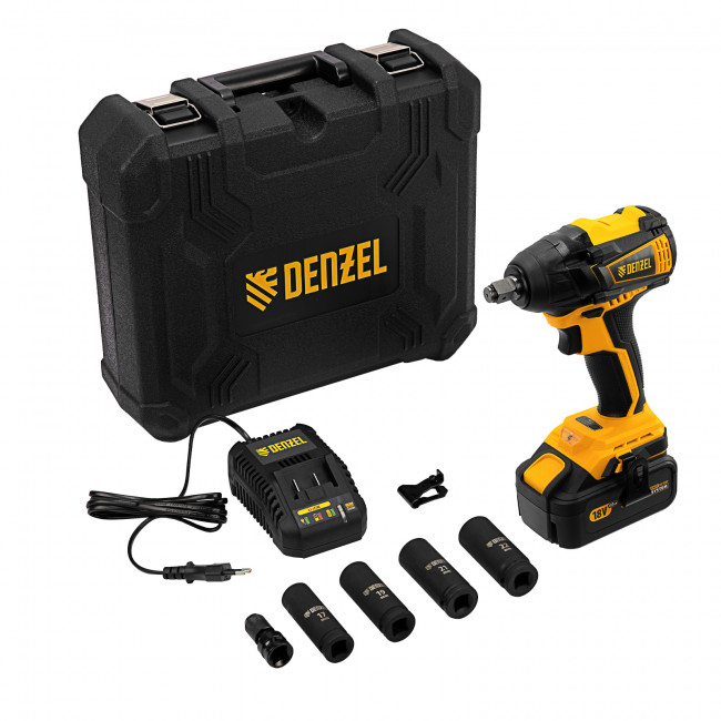 Гайковерт ударный аккумуляторный CIW-IB-300 Denzel Гайковерт ударный аккумуляторный CIW-IB-300 Denzel