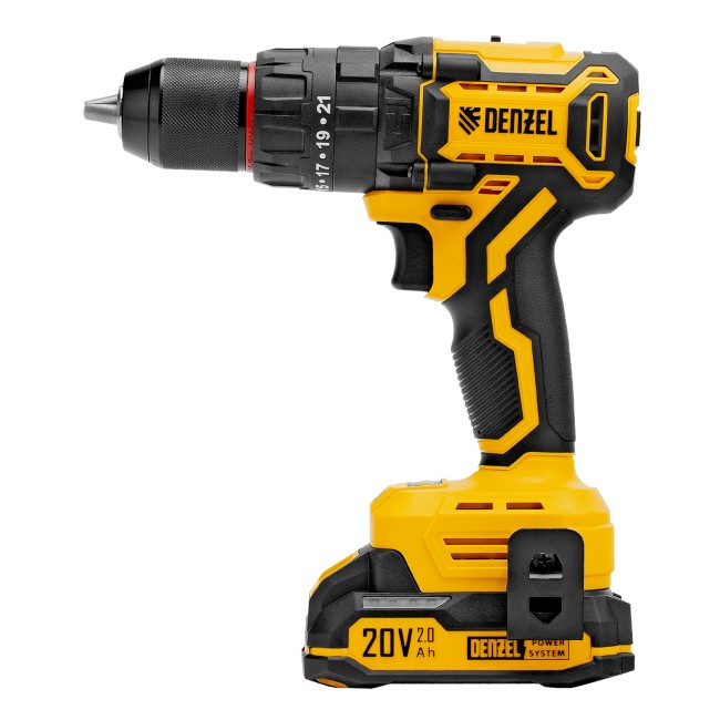 Дрель-шуруповерт аккумуляторная ударная CIDH-BL-20 Denzel Дрель-шуруповерт аккумуляторная ударная CIDH-BL-20 Denzel