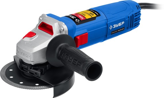 Угловая шлифмашина УШМ-П125-1100 Э ЗУБР Угловая шлифмашина УШМ-П125-1100 Э ЗУБР