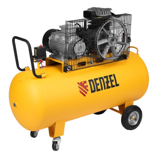 Компрессор воздушный ременной BCI3000-T/200 Denzel