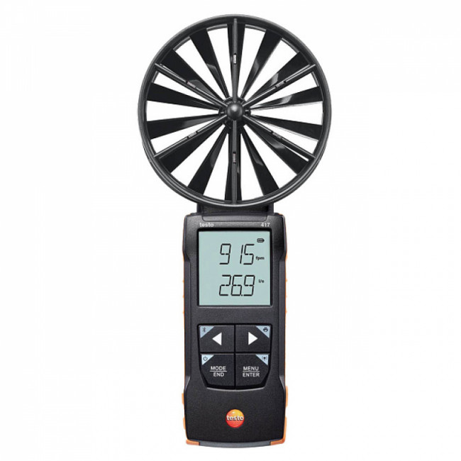 Анемометр цифровой Testo 417 с подключением к приложению