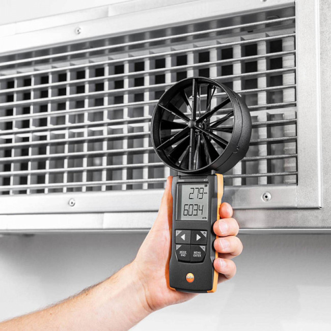 Анемометр цифровой Testo 417 с подключением к приложению