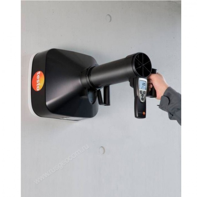 Комплект 2 Testo 417 анемометр, набор воронок и выпрямитель потока