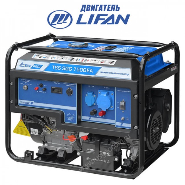 Бензиновый генератор TSS SGG 7500ЕA