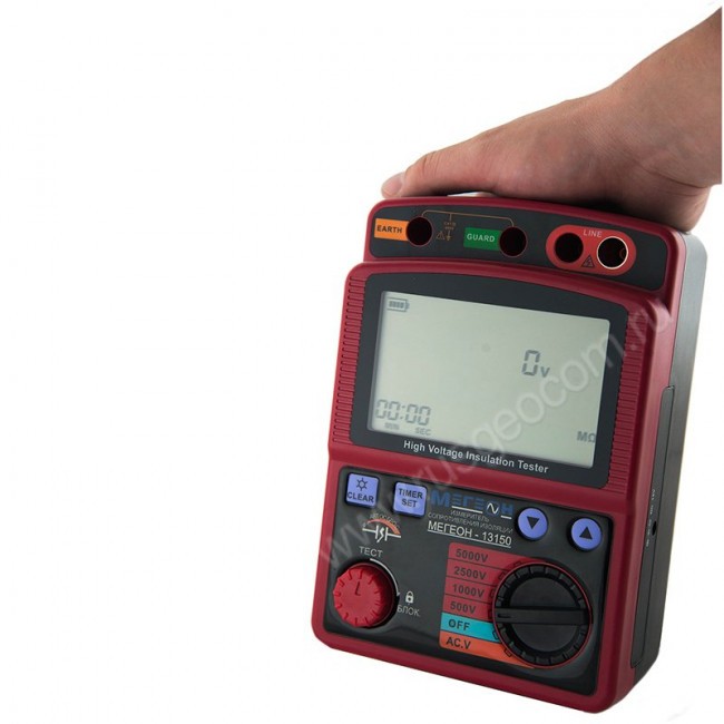 Мегаомметр МЕГЕОН 13150 Мегаомметр МЕГЕОН 13150