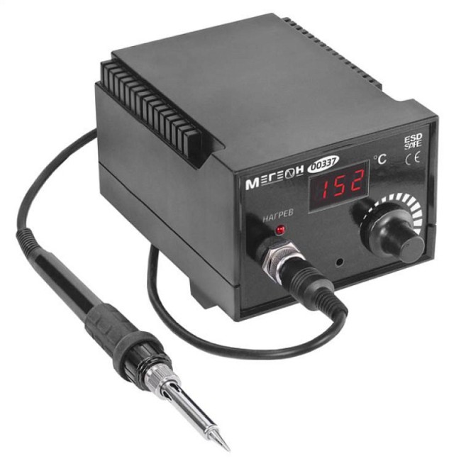 Паяльная станция МЕГЕОН 00337