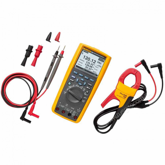 Комплект Fluke 289 IMSK - мультиметр Fluke 289 с токовыми клещами Fluke i400 AC Комплект Fluke 289 IMSK - мультиметр Fluke 289 с токовыми клещами Fluke i400 AC
