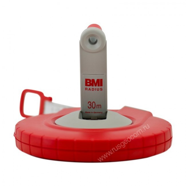 Измерительная рулетка BMI RADIUS 30M с фибергласовой лентой Измерительная рулетка BMI RADIUS 30M с фибергласовой лентой