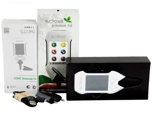 Прибор экологического контроля СОЭКС Эковизор F4