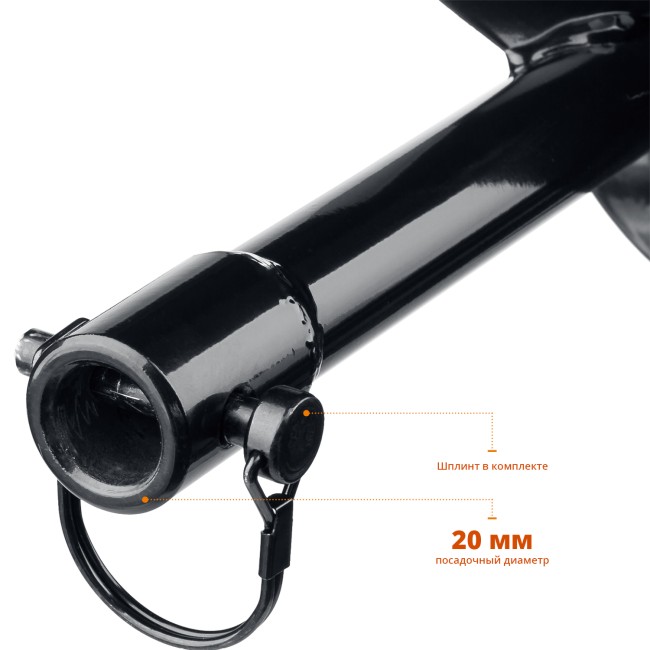 Шнек для мотобуров ЗУБР d 150 мм, грунт Шнек для мотобуров ЗУБР d 150 мм, грунт