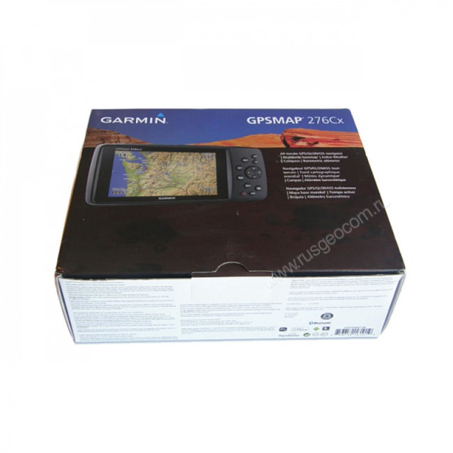 Туристический навигатор Garmin GPSMAP 276Cx с картами TopoActive