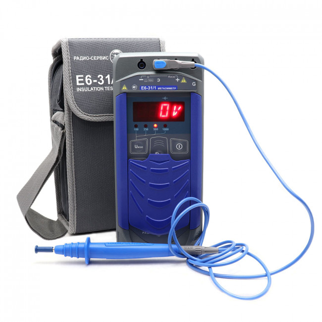 Мегаомметр Радио-Сервис Е6-31/1 с поверкой Мегаомметр Радио-Сервис Е6-31/1 с поверкой