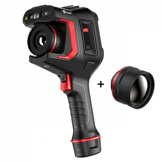 Тепловизор Guide H2 с поверкой в комплекте с телеобъективом 7° x 5°