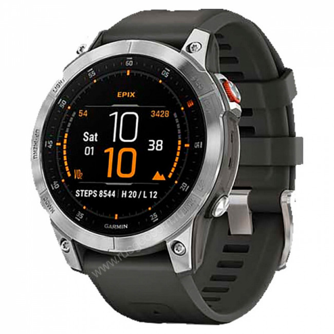 Часы Garmin Epix (Gen 2) серый стальной Часы Garmin Epix (Gen 2) серый стальной