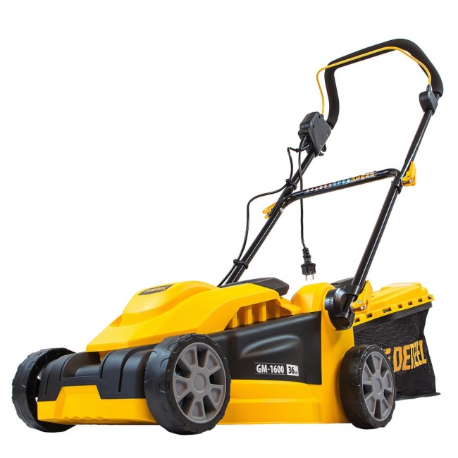 Газонокосилка электрическая GM-1600 Denzel Газонокосилка электрическая GM-1600 Denzel