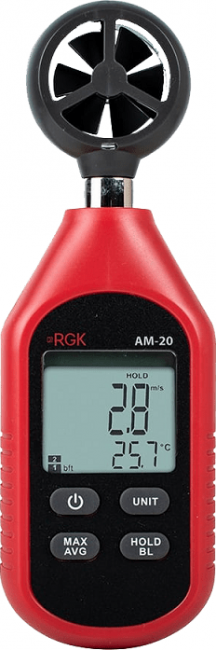 Термоанемометр RGK AM-20 с поверкой Термоанемометр RGK AM-20 с поверкой