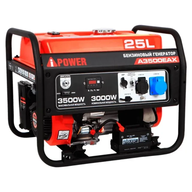 Бензиновый генератор A-iPower A3500EAX + блок автозапуска A-iPower 230В/400В 100А 8 ПИН + транспортировочный комплект A-iPower A Бензиновый генератор A-iPower A3500EAX + блок автозапуска A-iPower 230В/400В 100А 8 ПИН + транспортировочный комплект A-iPower A
