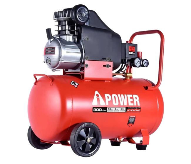 Компрессор поршневой масляный AC300/24D A-iPower