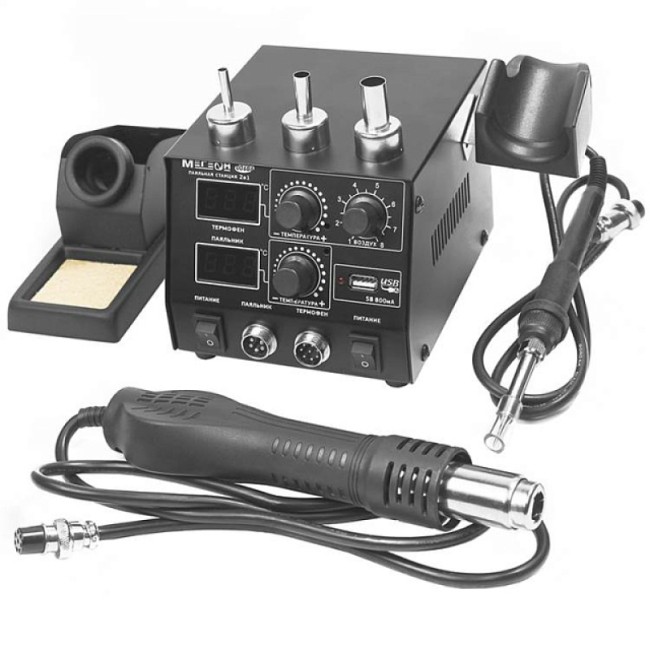 Паяльная станция с цифровым управлением МЕГЕОН 00686