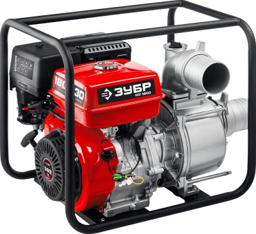 Мотопомпа бензиновая для грязной воды МПГ-1800 ЗУБР Мотопомпа бензиновая для грязной воды МПГ-1800 ЗУБР