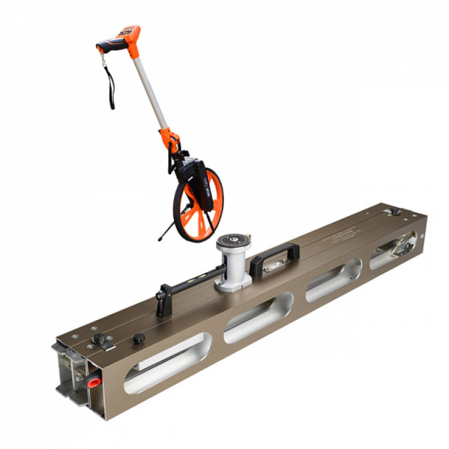 Дорожная рейка РДУ Кондор-Компакт с поверкой + дорожное колесо RGK Q64