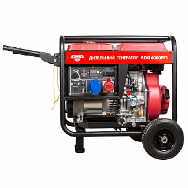 Дизельный генератор AMO ADG 6000EF3 Дизельный генератор AMO ADG 6000EF3